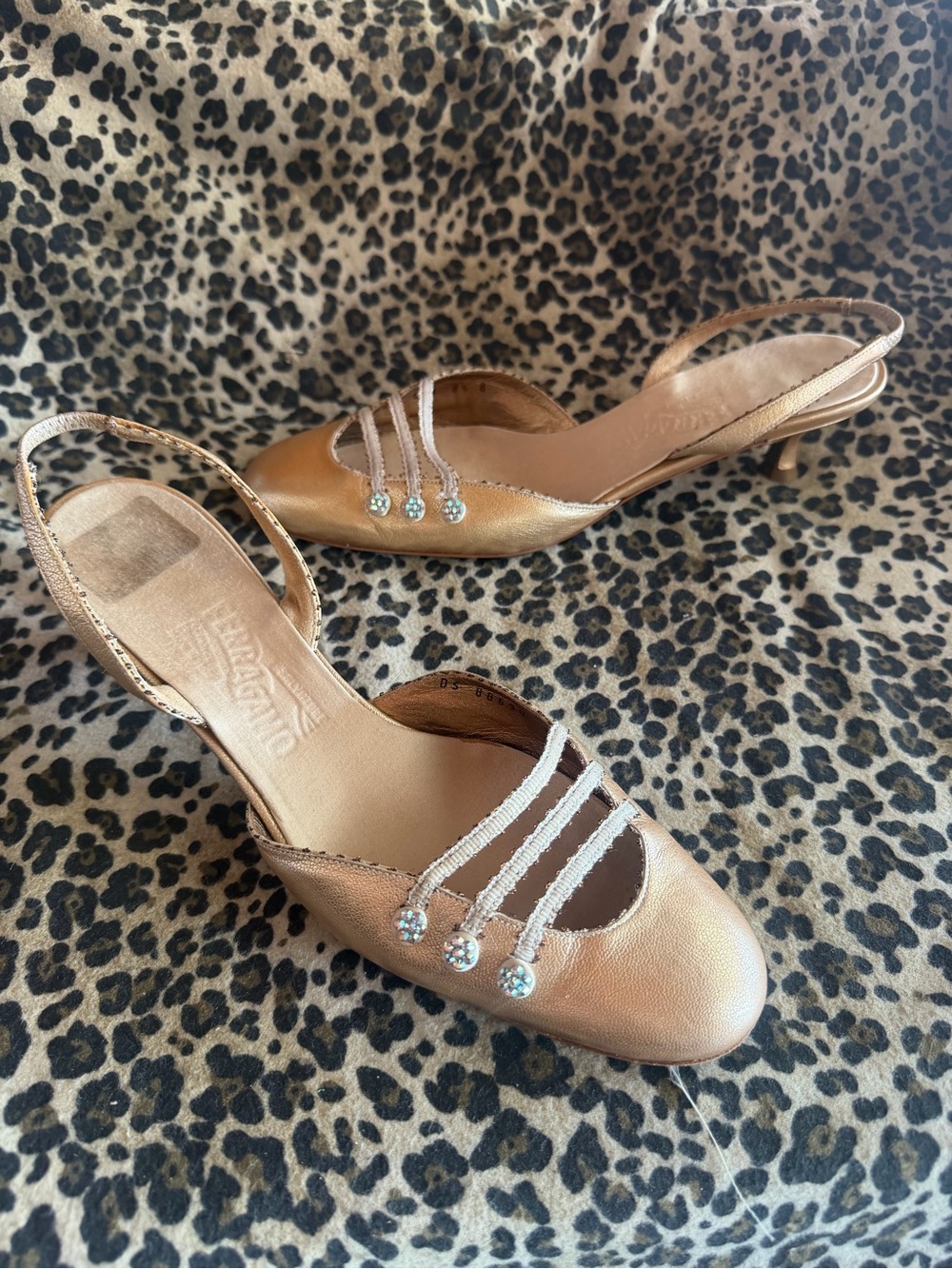 Ferragamo Ballerina Kitten heels